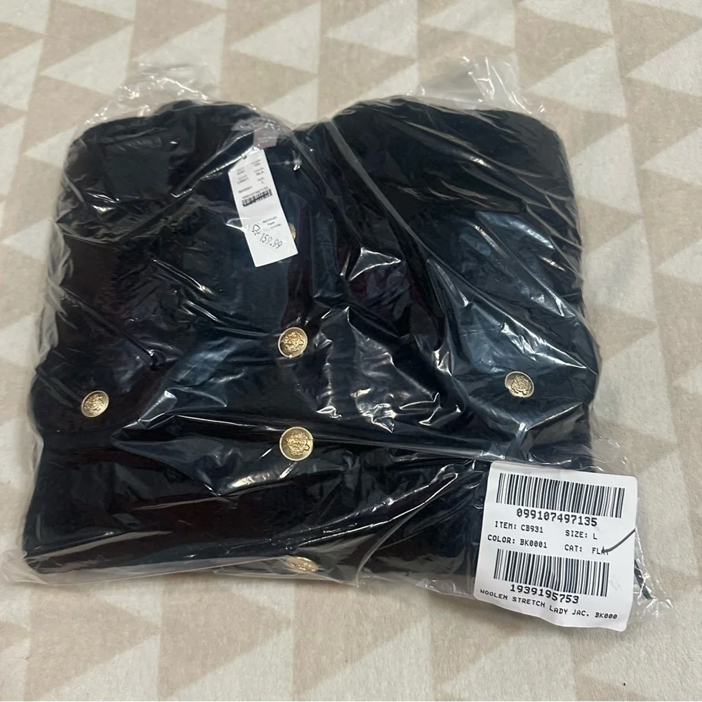 J crew Textured sweater lady jacket